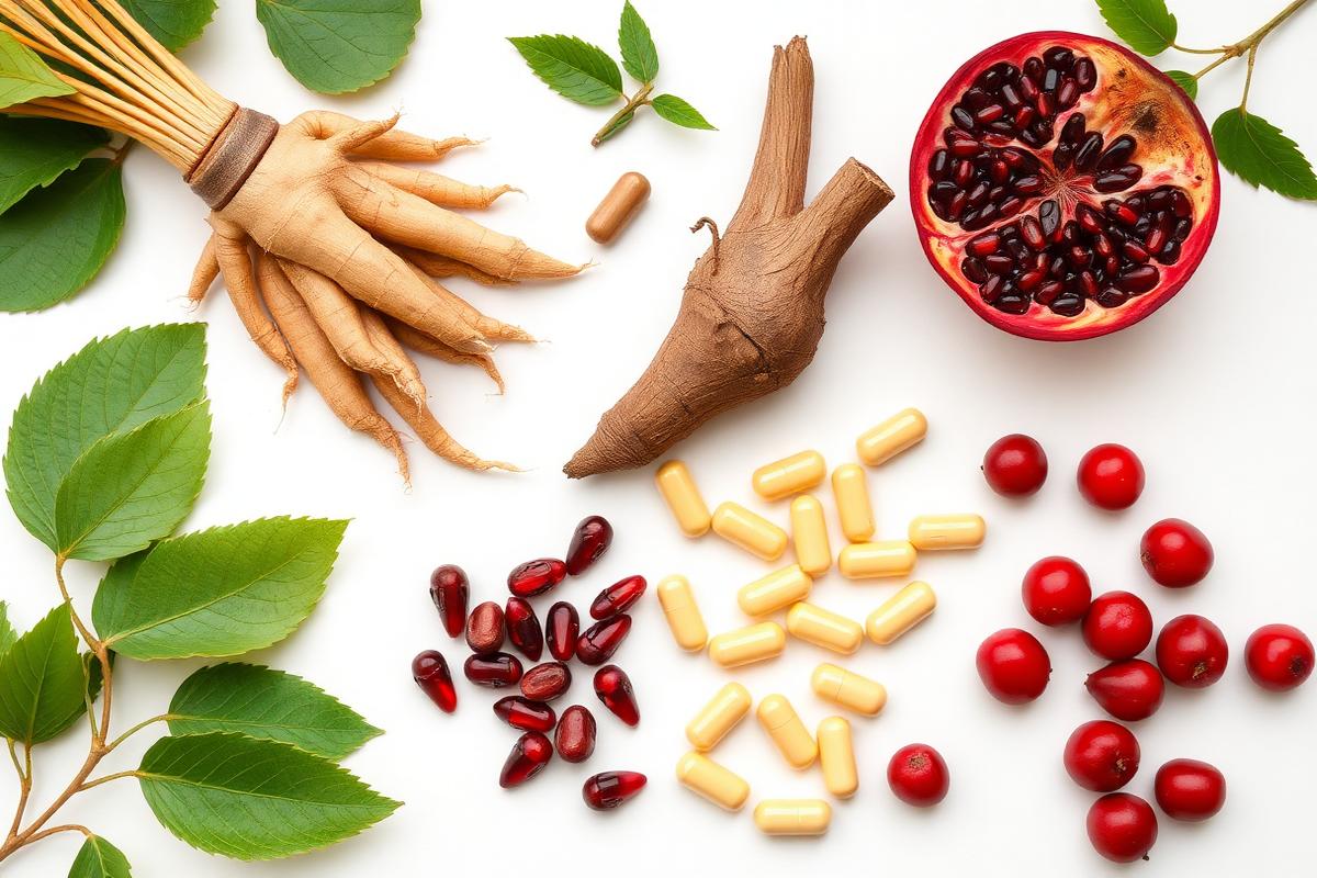 Natural herbal ingredients used in Prime Man Gummies